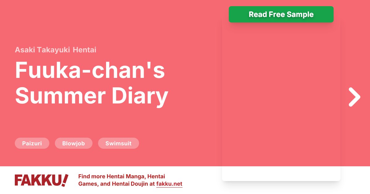  Fuuka-chan's Summer Diary Hentai by Asaki Takayuki - FAKKU