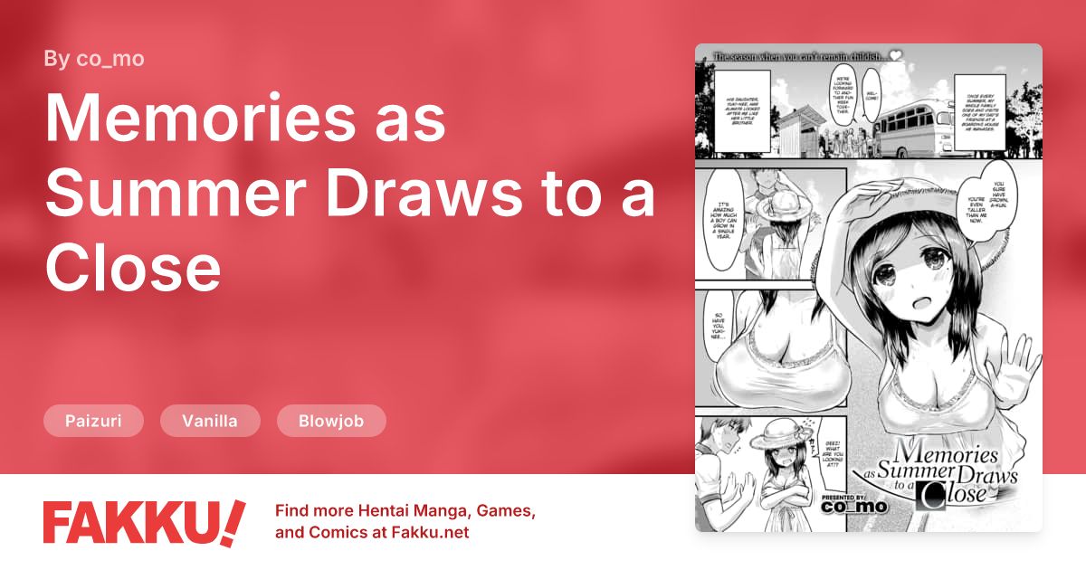  Memories as Summer Draws to a Close Hentai by co_mo - FAKKU