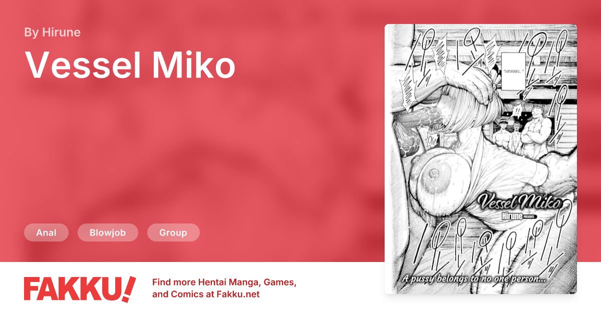 Vessel Miko Hentai by Hirune - FAKKU