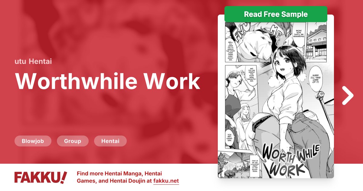  Worthwhile Work Hentai by utu - FAKKU