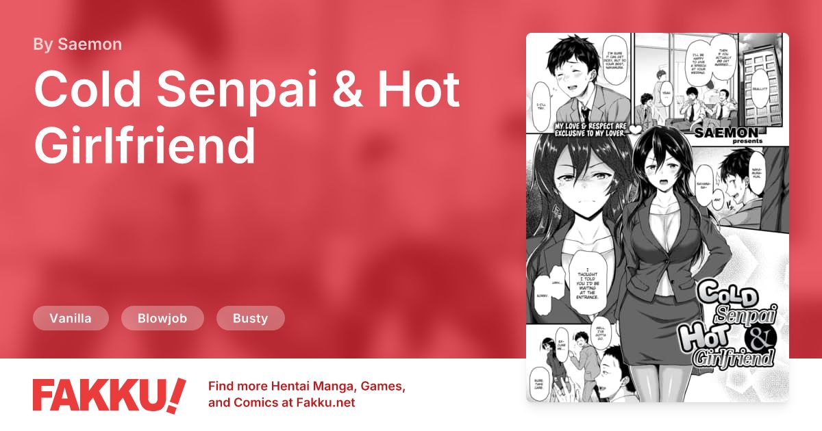 Cold Senpai & Hot Girlfriend Hentai by Saemon - FAKKU