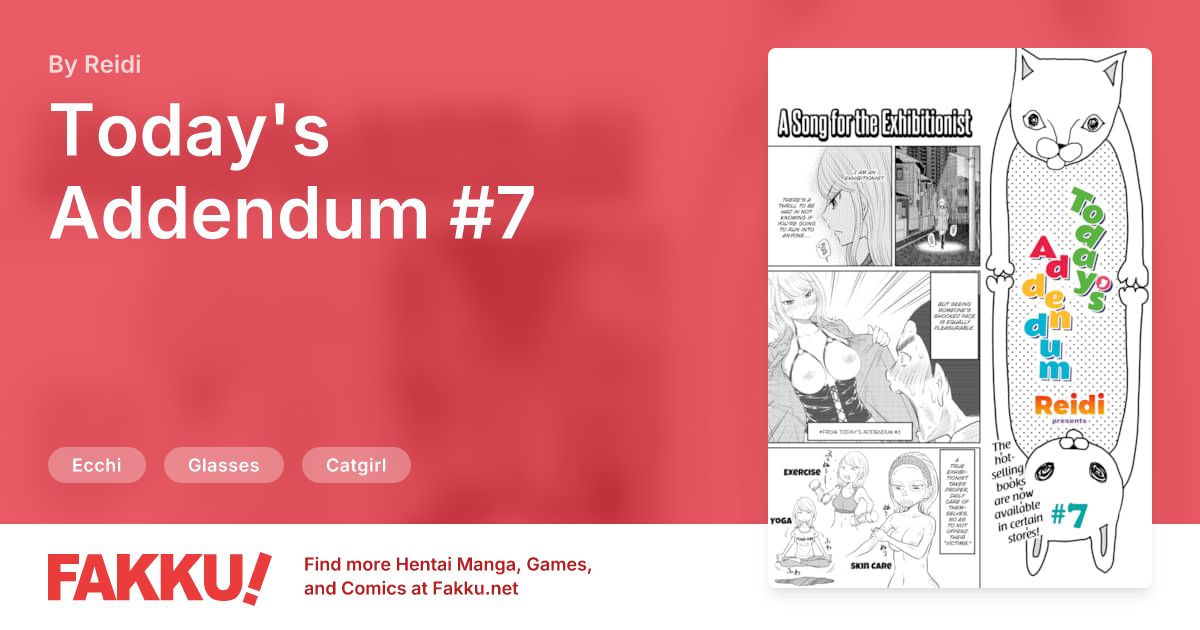 Today's Addendum #7 Hentai by Reidi - FAKKU