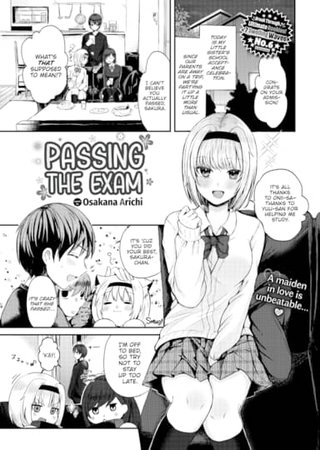 Passing the Exam Hentai Cover Image