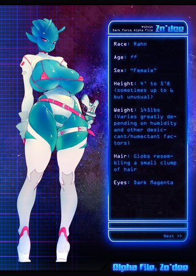Alpha File: Zo'dee