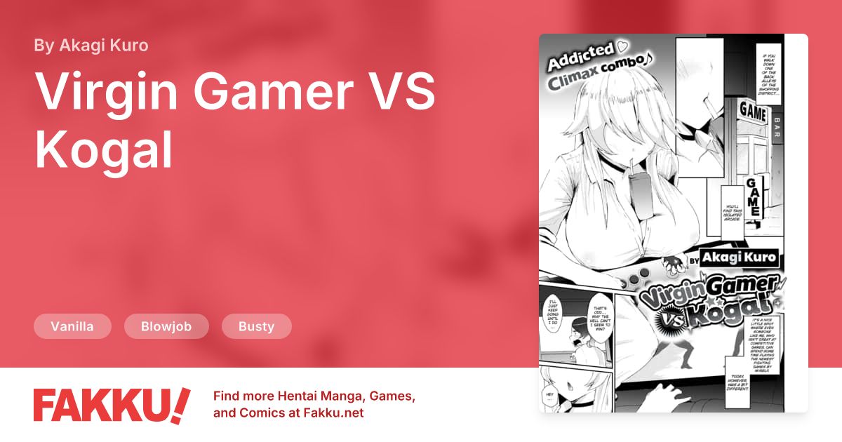 Virgin Gamer VS Kogal Hentai by Akagi Kuro - FAKKU