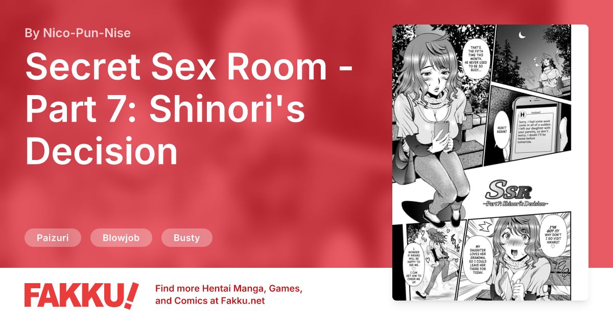 Secret Sex Room - Part 7: Shinori's Decision Hentai by Nico-Pun-Nise - FAKKU
