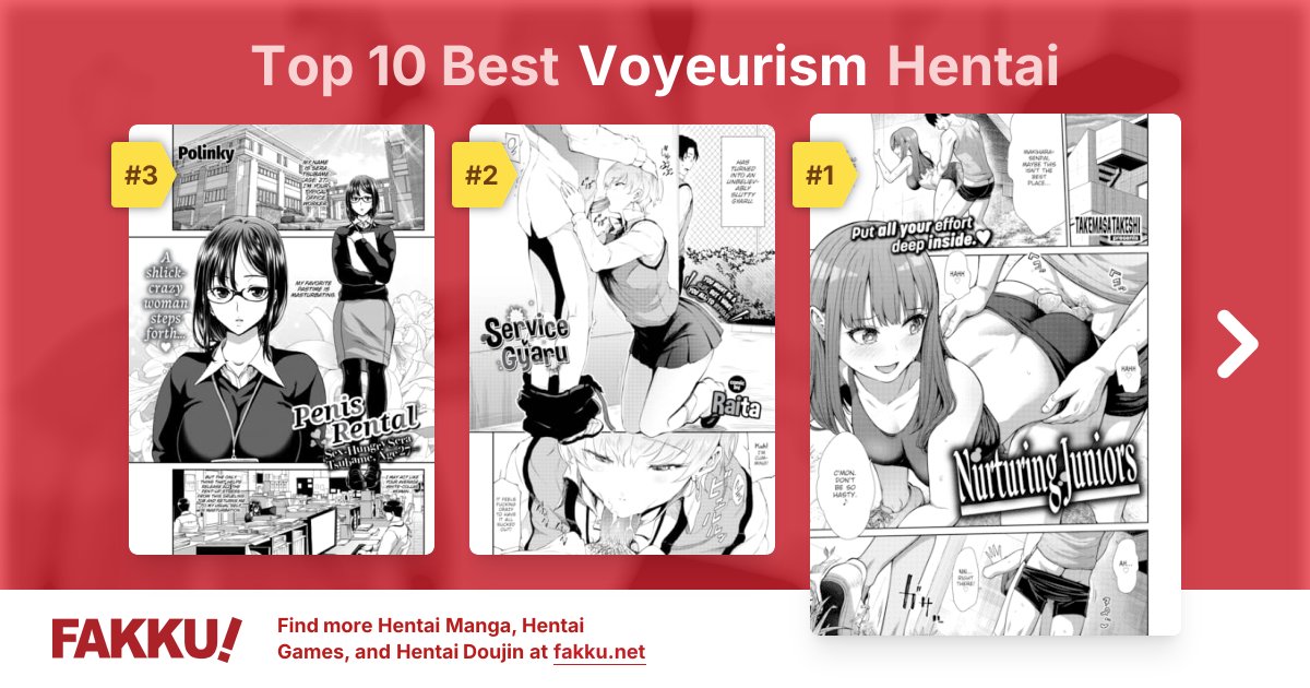 Top 10 Best Voyeurism Hentai