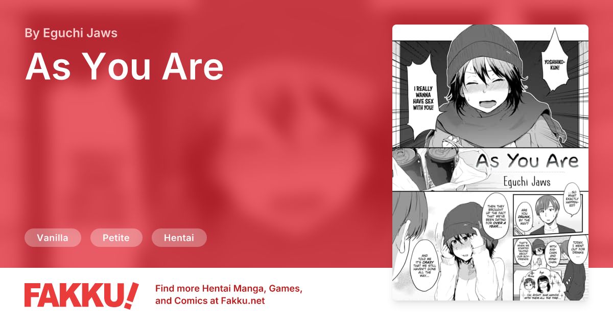 As You Are Hentai by Eguchi Jaws - FAKKU