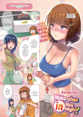 Moko-chan in the Night! Hentai Cover Image