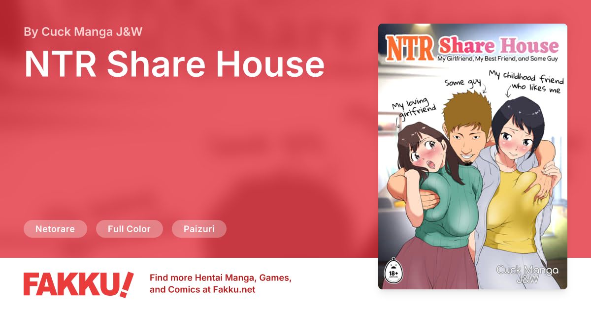 NTR Share House Hentai by Cuck Manga J&W - FAKKU