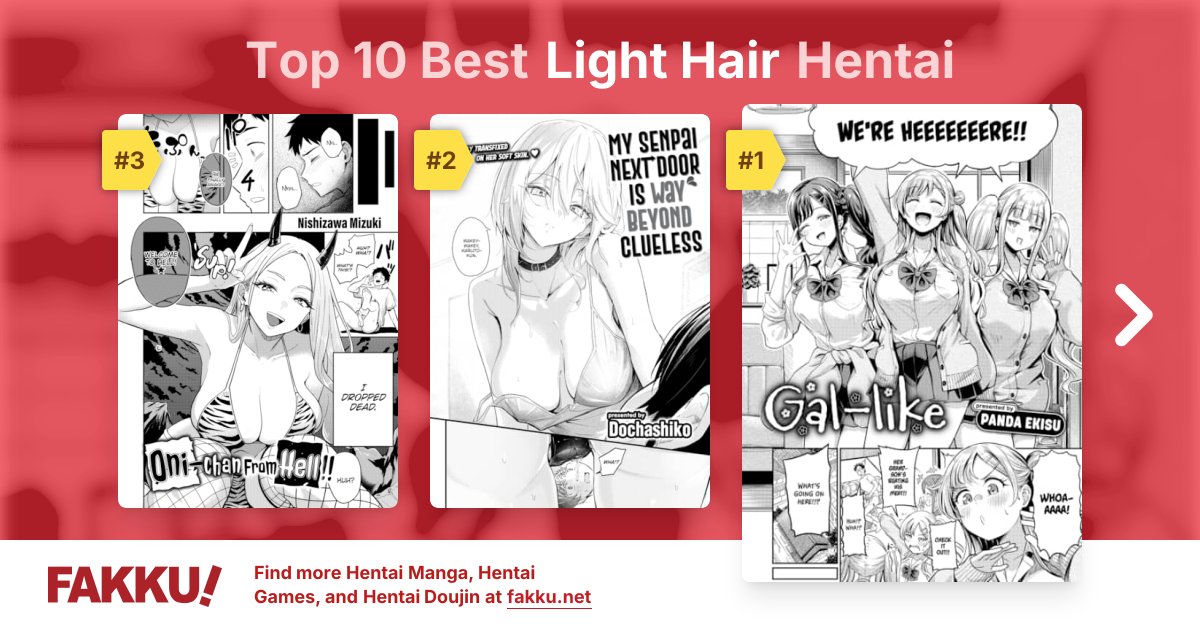 Top 10 Best Light Hair Hentai