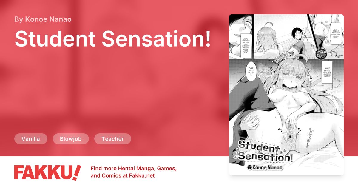Student Sensation! Hentai by Konoe Nanao - FAKKU