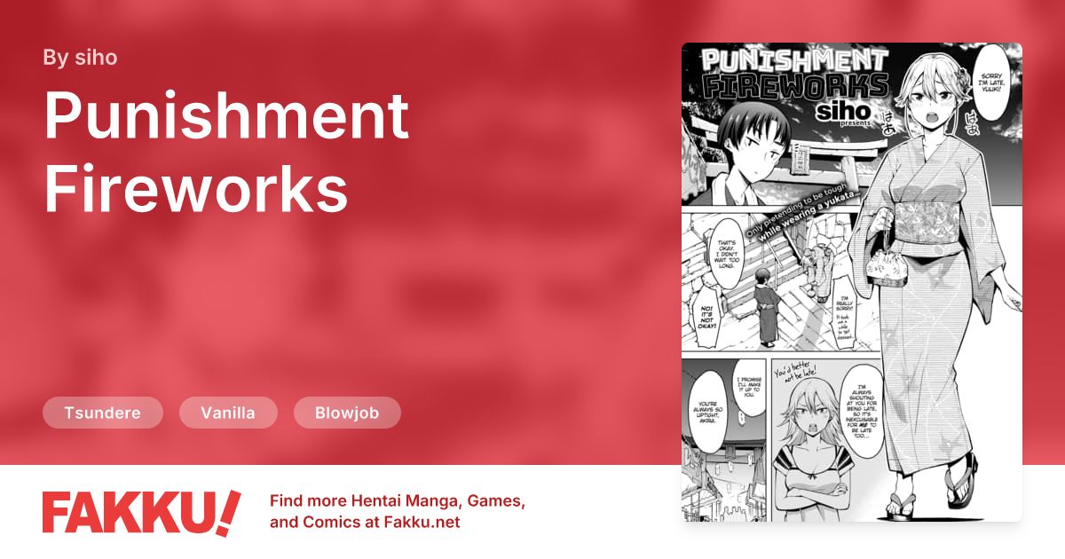 Punishment Fireworks Hentai by siho - FAKKU