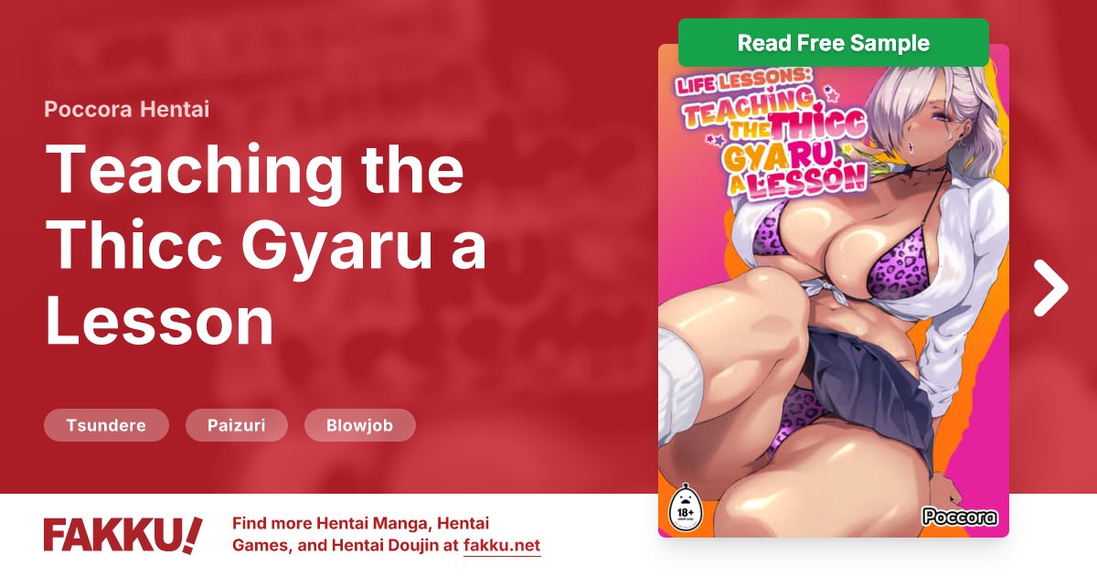 Teaching the Thicc Gyaru a Lesson Hentai by Poccora - FAKKU
