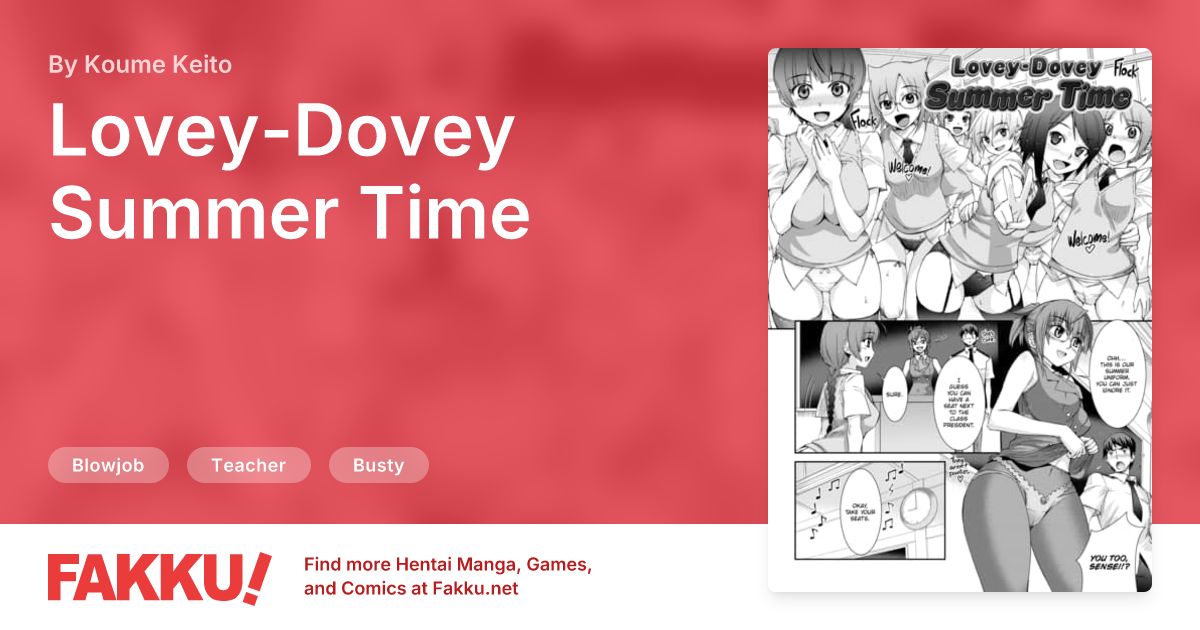 Lovey-Dovey Summer Time Hentai by Koume Keito - FAKKU