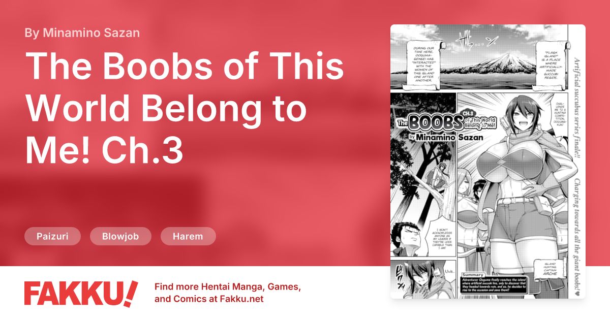 The Boobs of This World Belong to Me! Ch.3 Hentai by Minamino Sazan - FAKKU