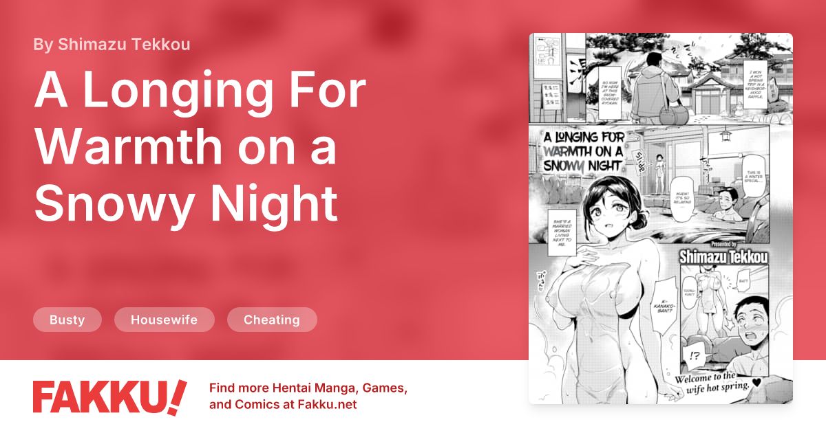 A Longing For Warmth on a Snowy Night Hentai by Shimazu Tekkou - FAKKU