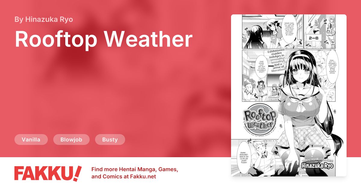 Rooftop Weather Hentai by Hinazuka Ryo - FAKKU