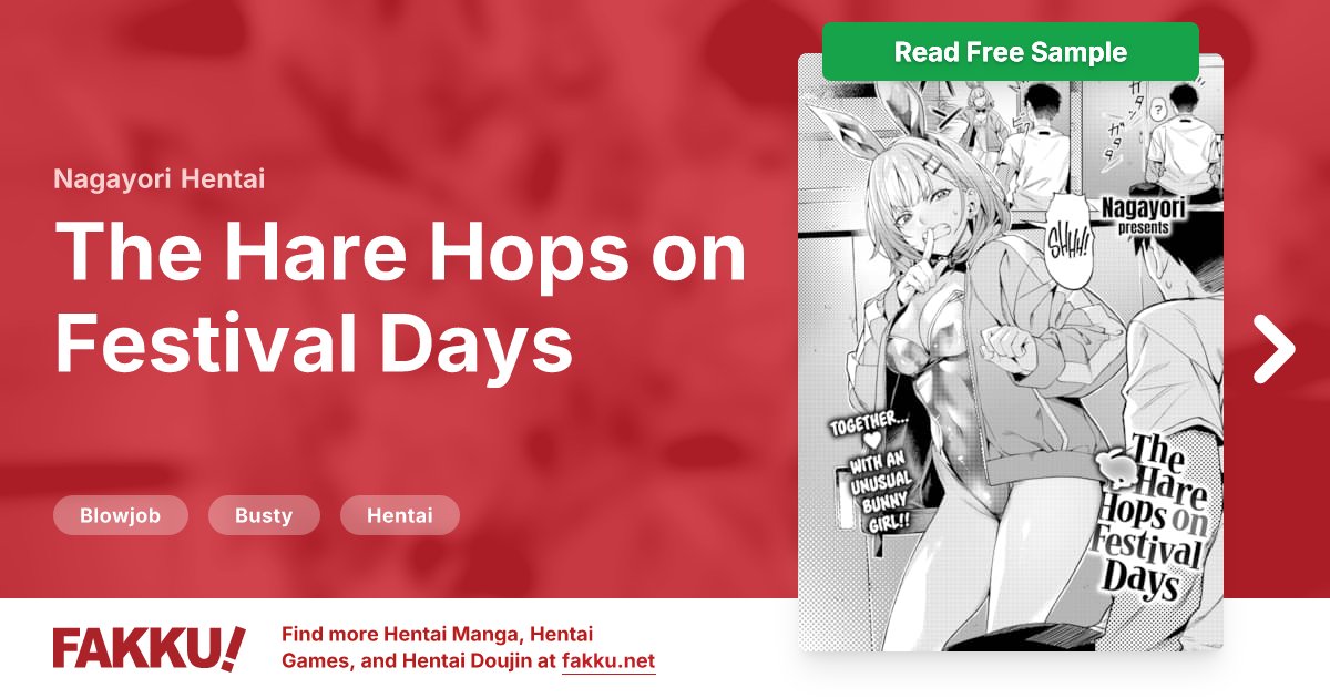 The Hare Hops on Festival Days Hentai by Nagayori - FAKKU
