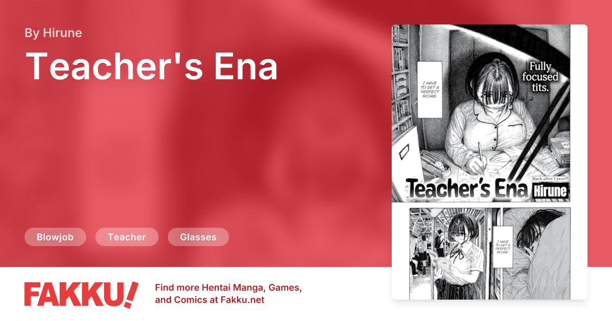 Teacher's Ena Hentai by Hirune - FAKKU