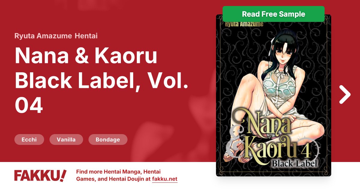  Nana & Kaoru Black Label, Vol. 04 Hentai by Ryuta Amazume - FAKKU