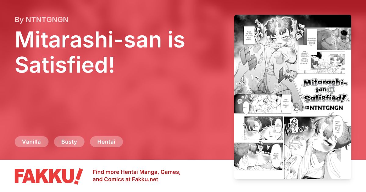 Mitarashi-san is Satisfied! Hentai by NTNTGNGN - FAKKU