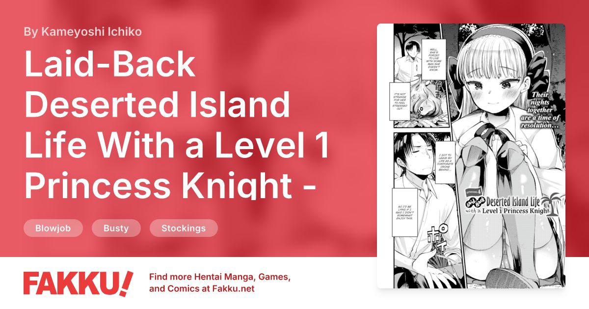 Laid-Back Deserted Island Life With a Level 1 Princess Knight - Episode 4 Hentai by Kameyoshi Ichiko - FAKKU