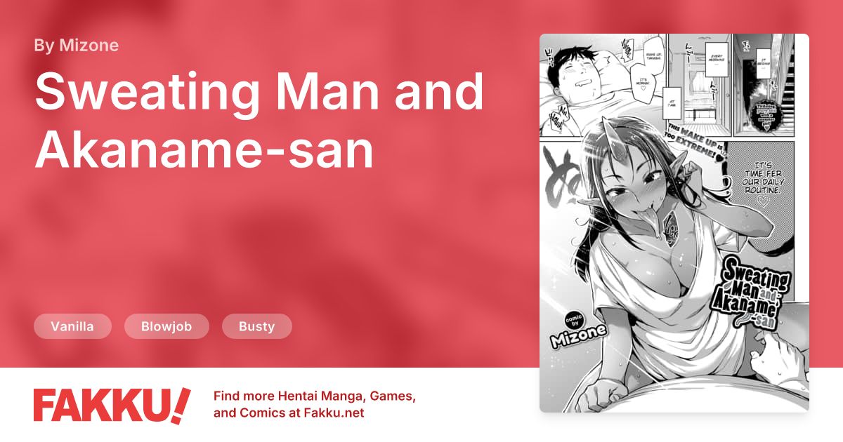 Sweating Man and Akaname-san Hentai by Mizone - FAKKU