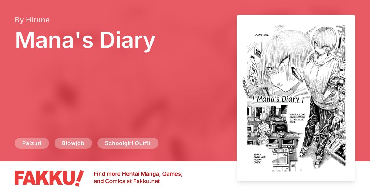Mana's Diary Hentai by Hirune - FAKKU