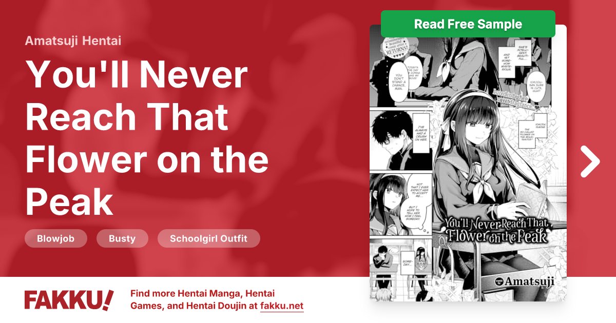 You'll Never Reach That Flower on the Peak Hentai by Amatsuji - FAKKU