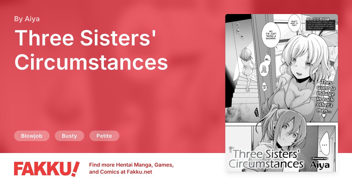 Three Sisters' Circumstances Hentai by Aiya - FAKKU