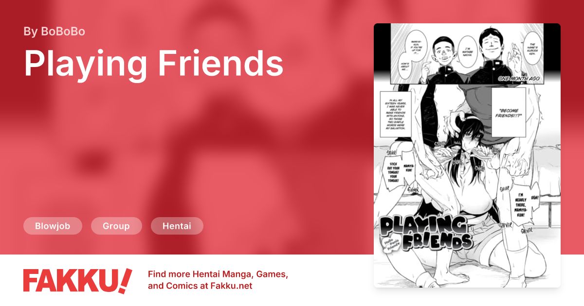 Playing Friends Hentai by BoBoBo - FAKKU