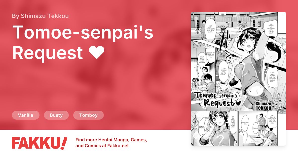 Tomoe-senpai's Request ❤ Hentai by Shimazu Tekkou - FAKKU