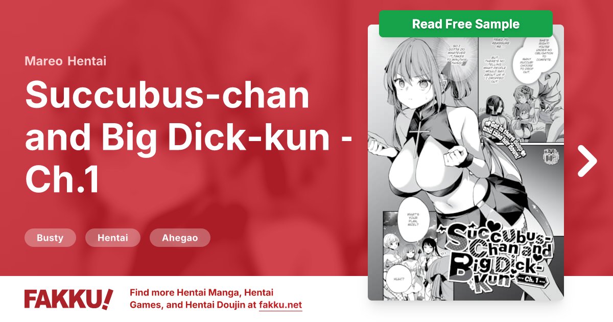  Succubus-chan and Big Dick-kun - Ch.1 Hentai by Mareo - FAKKU