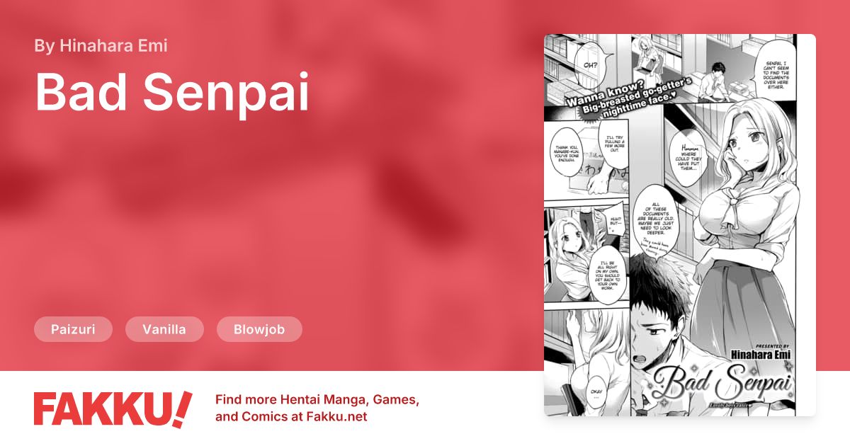 Bad Senpai Hentai by Hinahara Emi - FAKKU