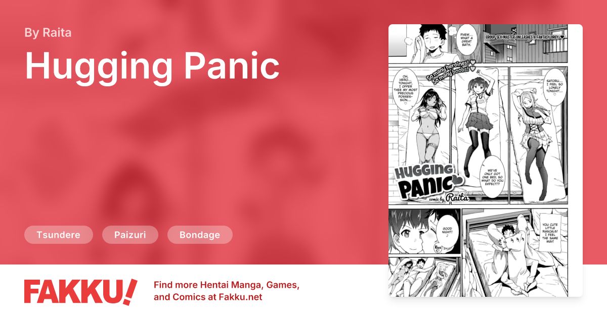 Hugging Panic Hentai by Raita - FAKKU