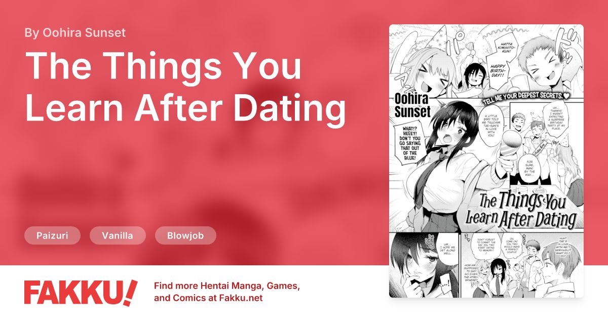 The Things You Learn After Dating Hentai by Oohira Sunset - FAKKU