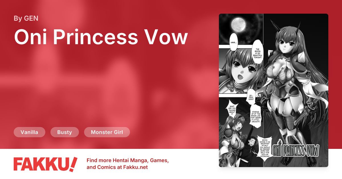  Oni Princess Vow Hentai by GEN - FAKKU
