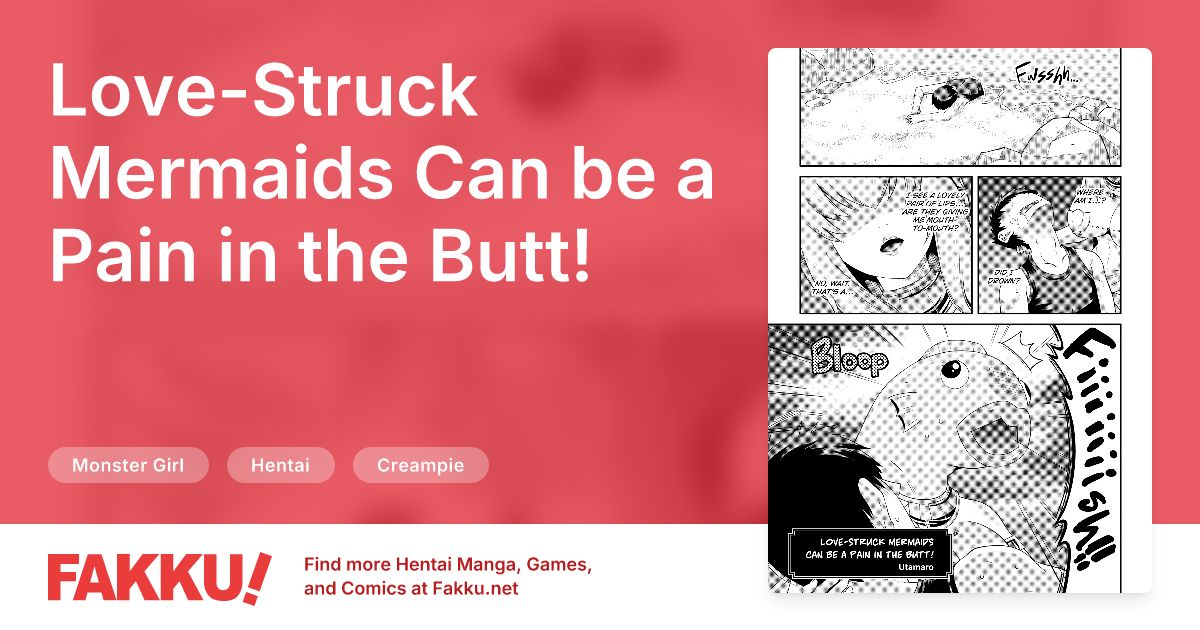 Love-Struck Mermaids Can be a Pain in the Butt! Hentai by Utamaro - FAKKU