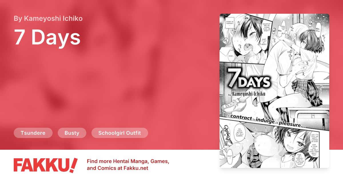 7 Days Hentai by Kameyoshi Ichiko - FAKKU