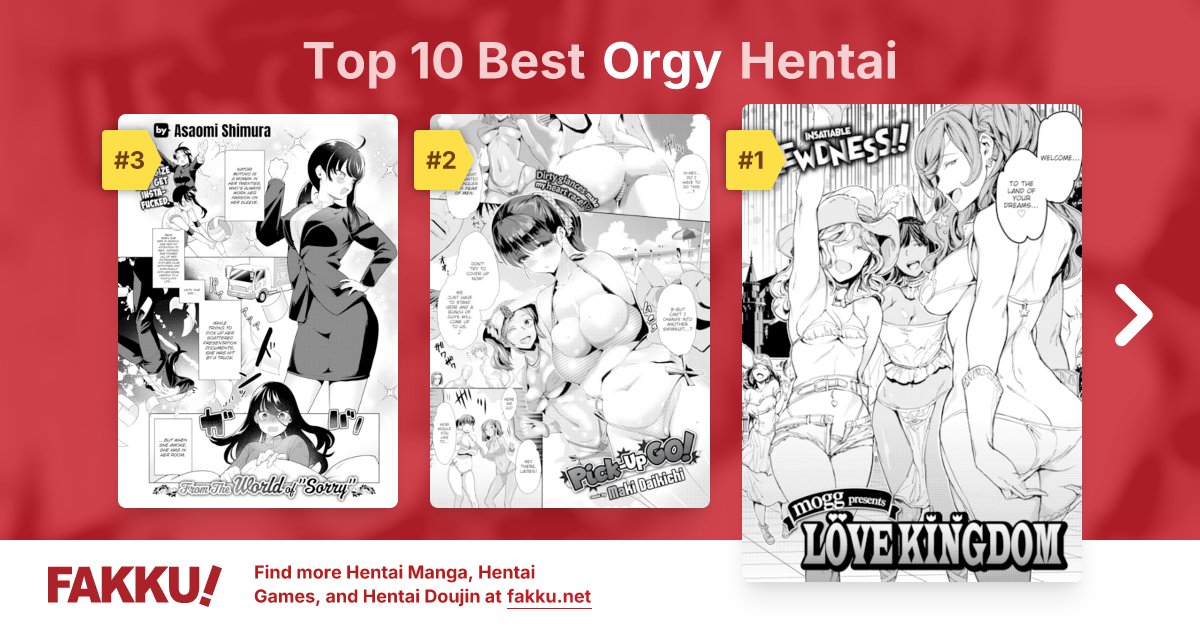 Top 10 Best Orgy Hentai