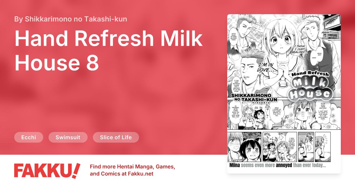 Hand Refresh Milk House 8 Hentai by Shikkarimono no Takashi-kun - FAKKU