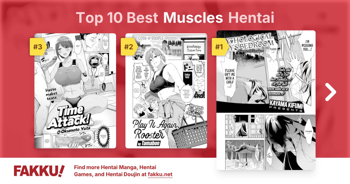 Top 10 Best Muscles Hentai