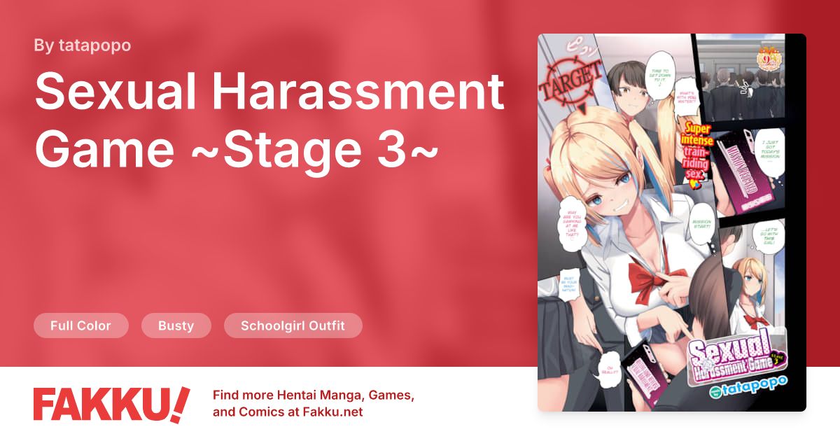 Sexual Harassment Game ~Stage 3~ Hentai by tatapopo - FAKKU