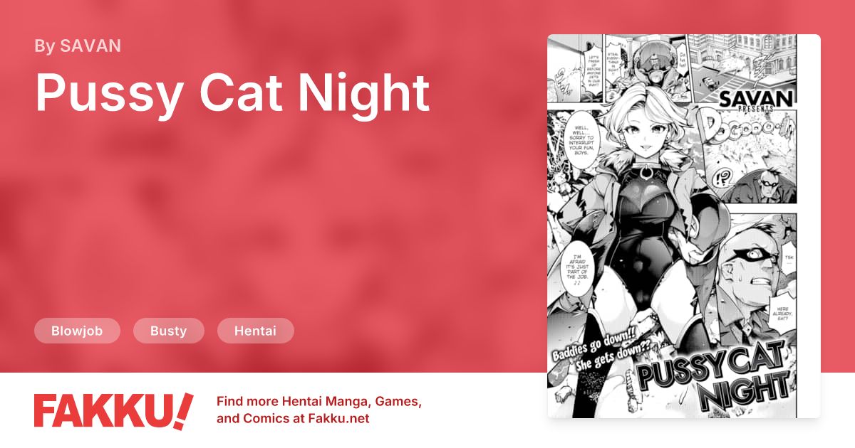 Pussy Cat Night Hentai by SAVAN - FAKKU