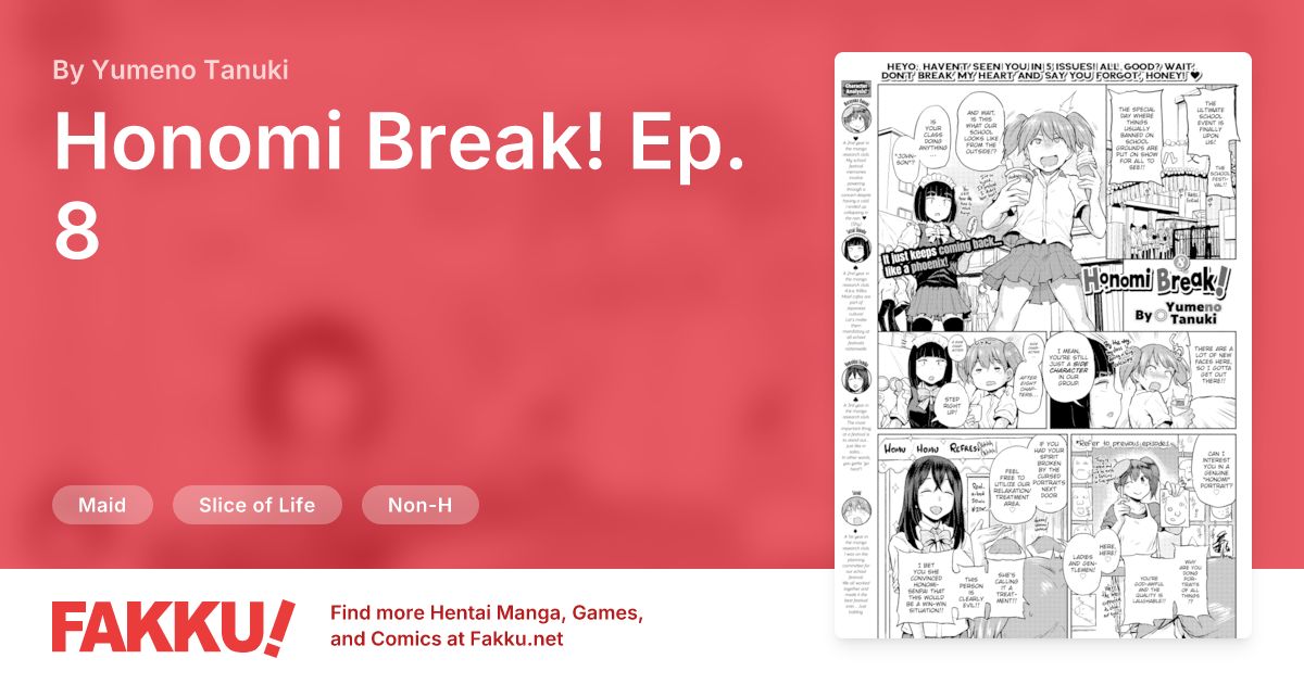 Honomi Break! Ep. 8 Hentai by Yumeno Tanuki - FAKKU
