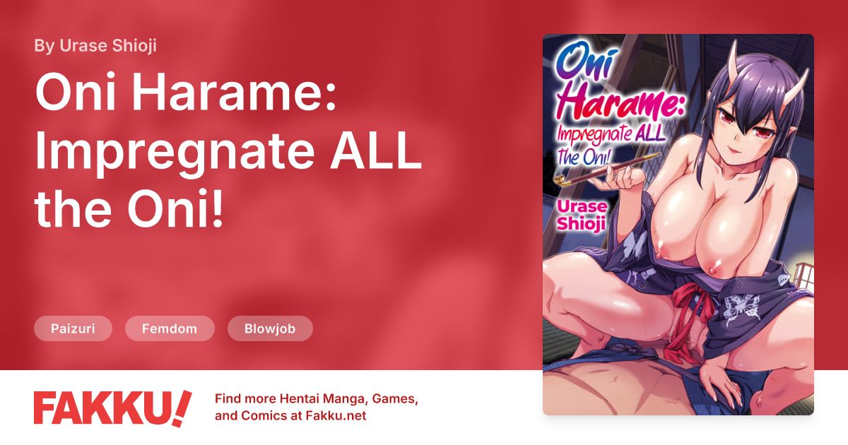  Oni Harame: Impregnate ALL the Oni! Hentai by Urase Shioji - FAKKU