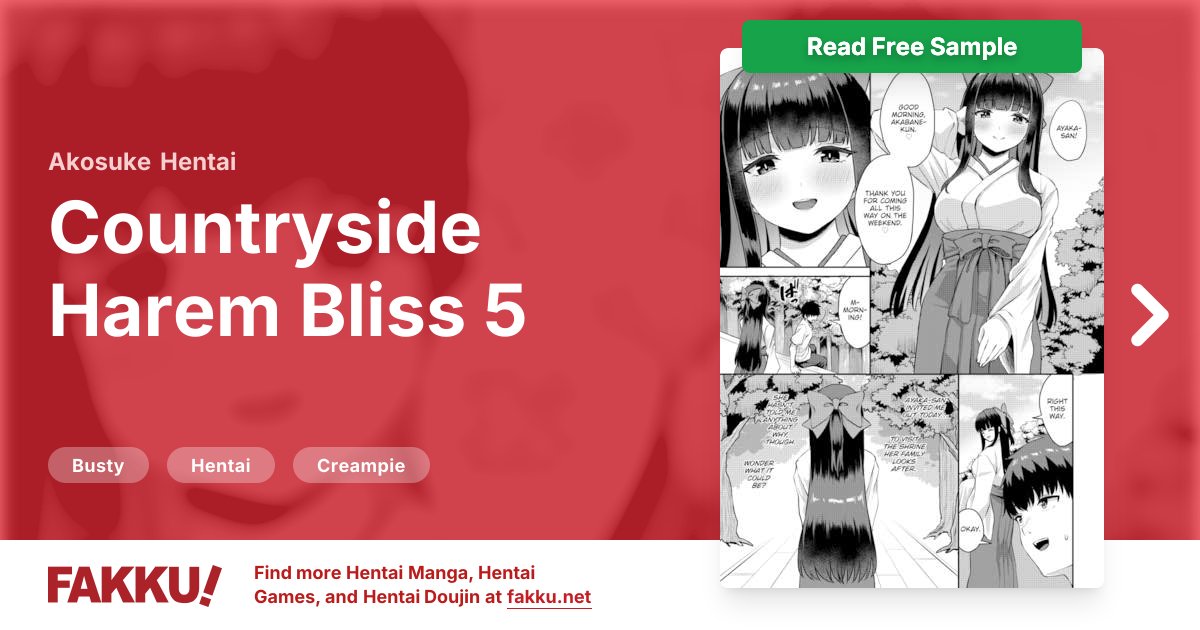  Countryside Harem Bliss 5 Hentai by Akosuke - FAKKU