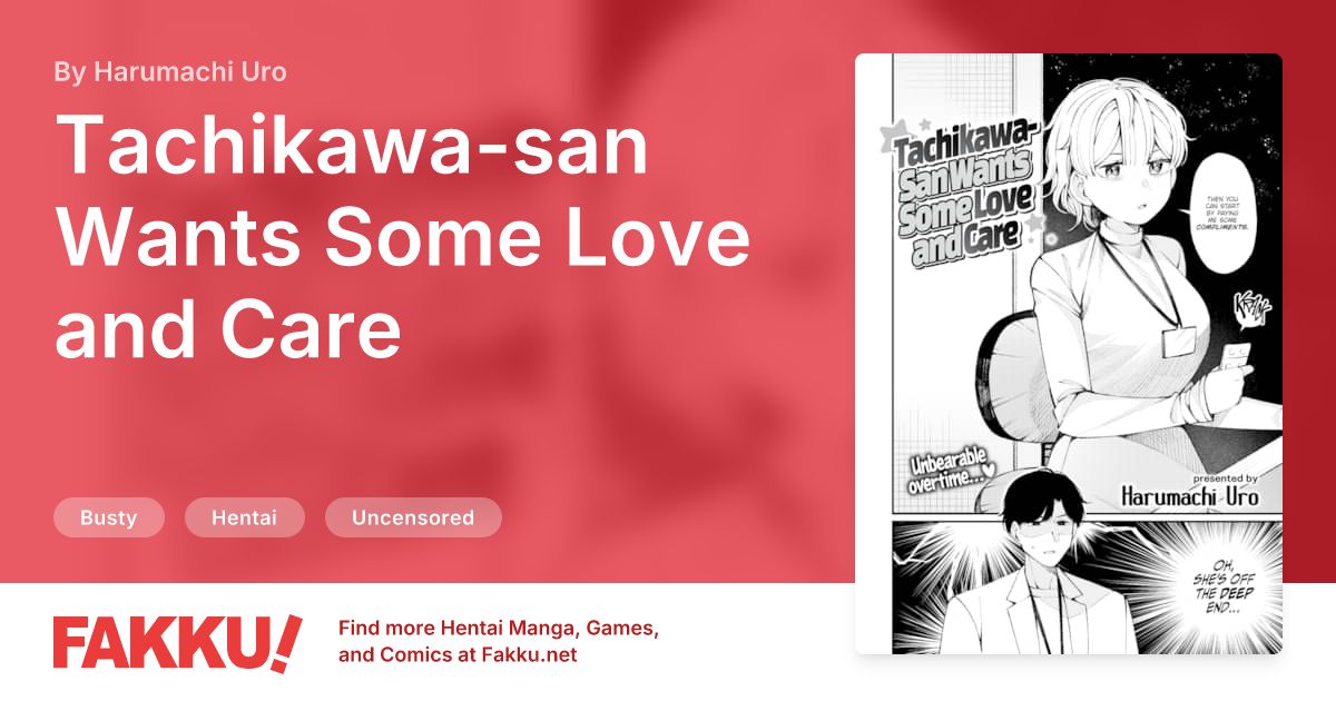 Tachikawa-san Wants Some Love and Care Hentai by Harumachi Uro - FAKKU