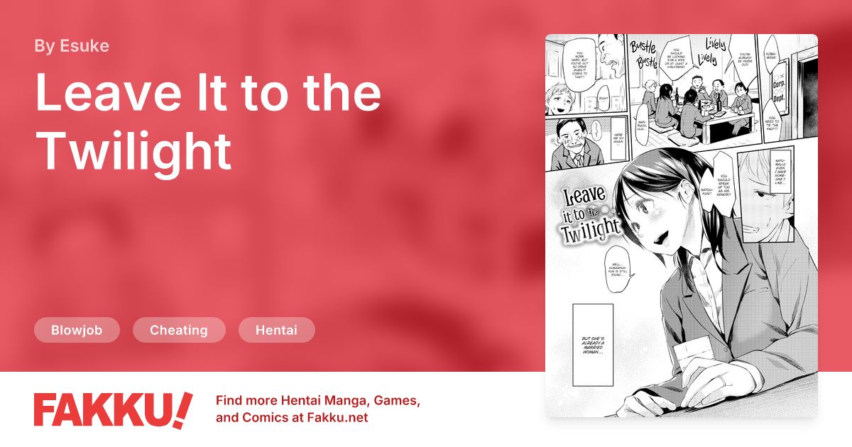 Leave It to the Twilight Hentai by Esuke - FAKKU